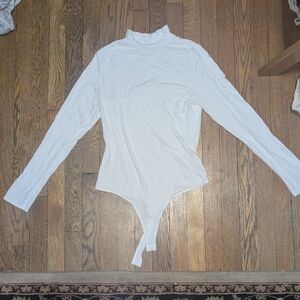 No Boundaries Cream Long Sleeve Top